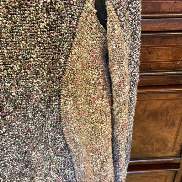 Rag and Bone Lory Knot Leather Trim Leather Jacket - Picture 12 of 13